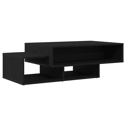 vidaXL Coffee Table Black Oak 105x55x32 cm Engineered Wood