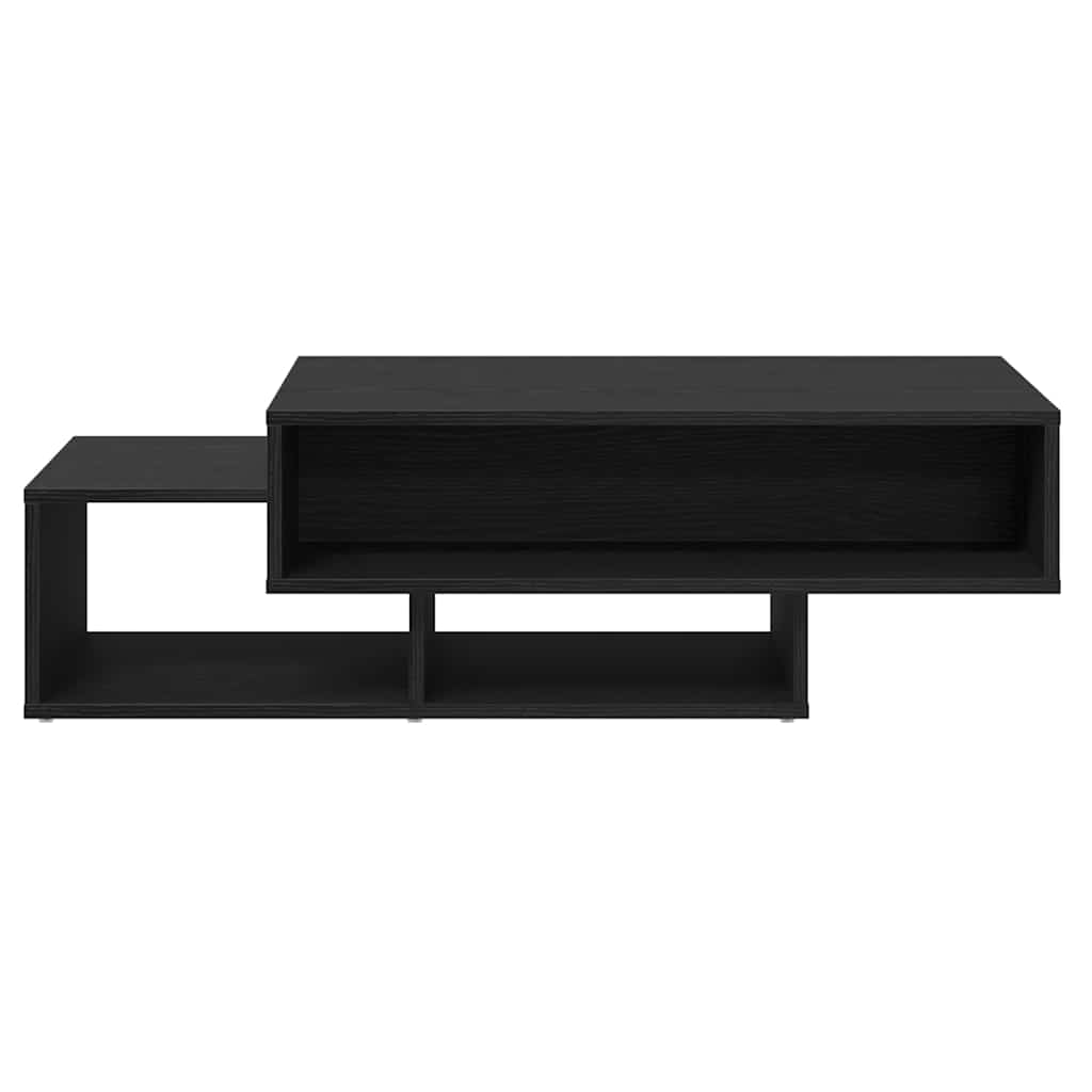 vidaXL Coffee Table Black Oak 105x55x32 cm Engineered Wood