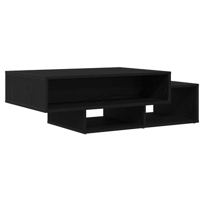 vidaXL Coffee Table Black Oak 105x55x32 cm Engineered Wood