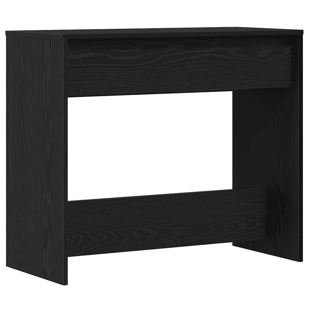 vidaXL Console Table Black Oak 89x41x76,5 cm Engineered Wood