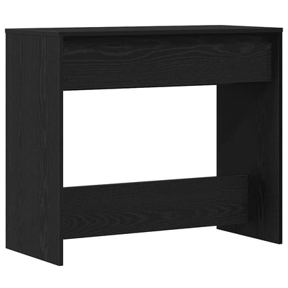 vidaXL Console Table Black Oak 89x41x76,5 cm Engineered Wood