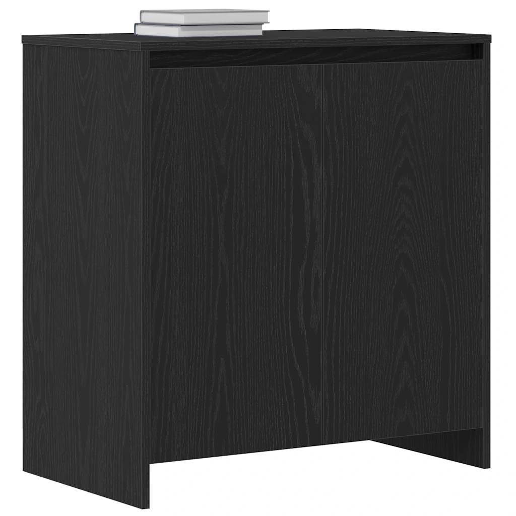 vidaXL Sideboard Black Oak 70x41x75 cm Engineered Wood
