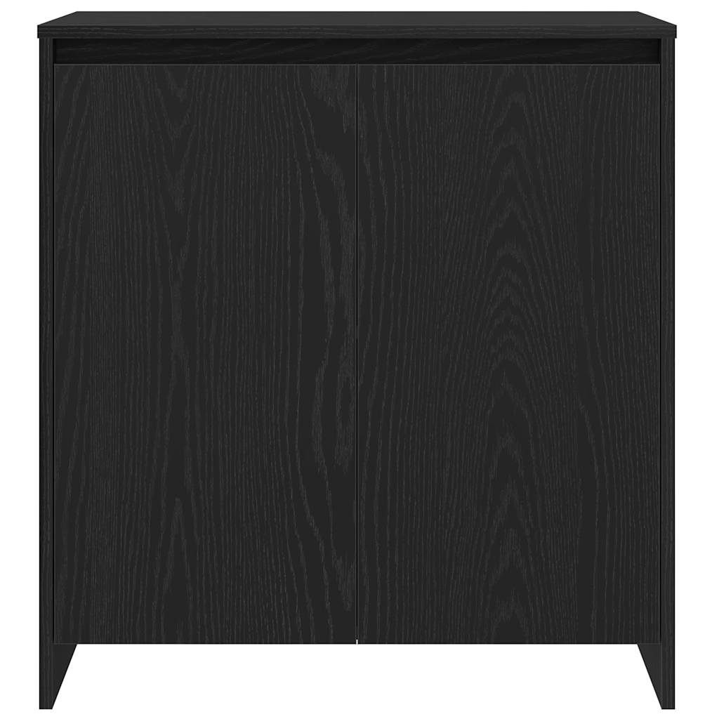 vidaXL Sideboard Black Oak 70x41x75 cm Engineered Wood