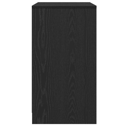 vidaXL Sideboard Black Oak 70x41x75 cm Engineered Wood