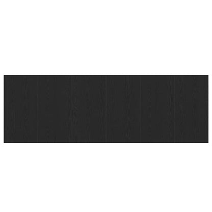 vidaXL Bed Headboard Black Oak 240 x 1.5 x 80.5 cm Engineered Wood