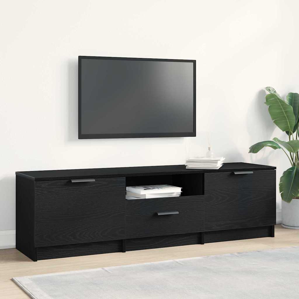 vidaXL TV Cabinet with Drawer 140 x 35 x 40 cm Engineered Wood