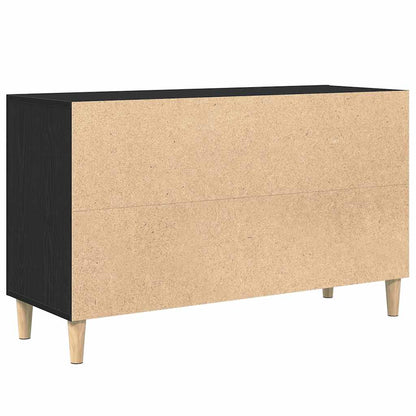 vidaXL Sideboard Black Oak 100x36x60 cm Engineered Wood