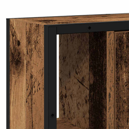 vidaXL Bathroom Mirror Cabinet Old Wood 60x16x60 cm Engineered Wood
