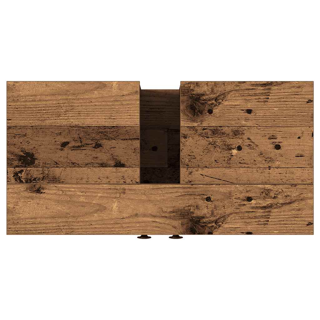 vidaXL Bathroom Sink Cabinet Old Wood 60x30x60 cm Engineered Wood