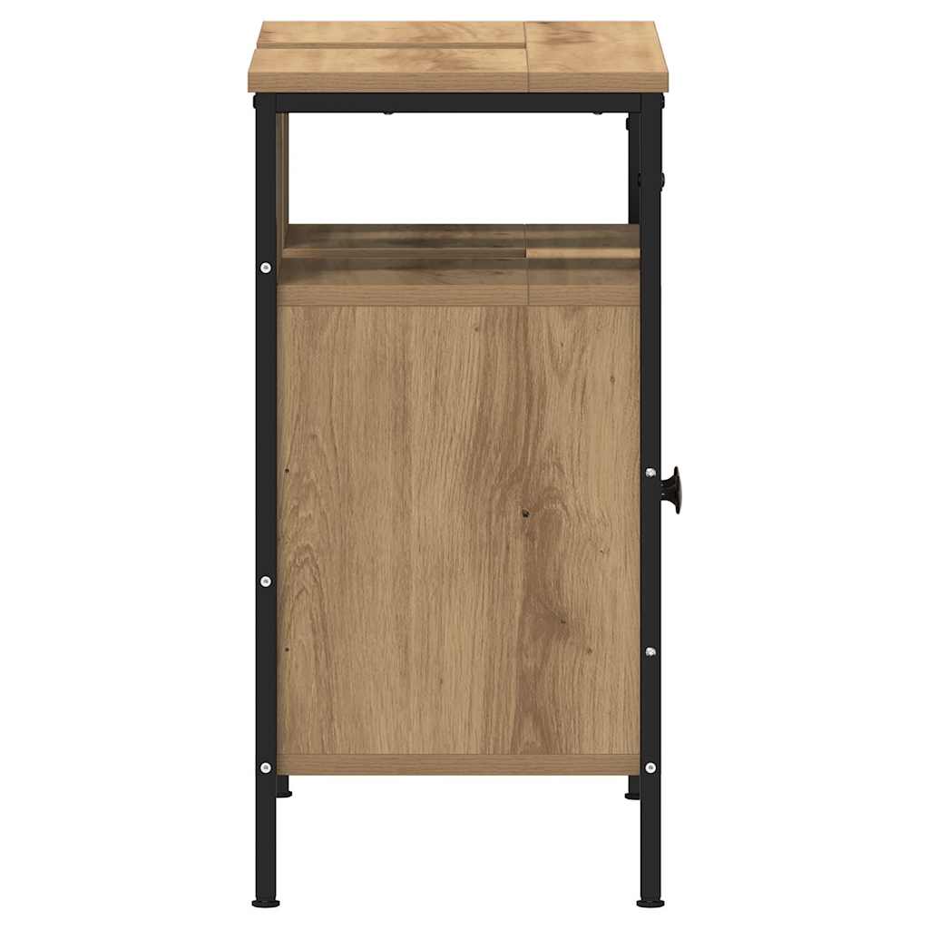 vidaXL Bathroom Sink Cabinet Artisan Oak 60x30x60 cm Engineered Wood