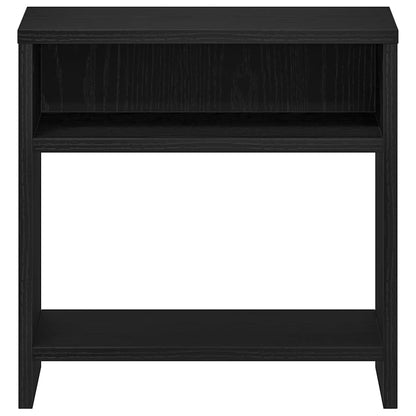 vidaXL Bedside Cabinet Black Oak 40x30x40 cm Engineered Wood