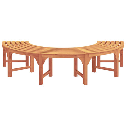 vidaXL Tree Bench 4-Seater 210 x 80 x 45 cm Solid Eucalyptus Wood