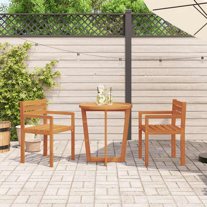 vidaXL Garden Chairs 2 pcs 50x53x80 cm Solid Wood Acacia