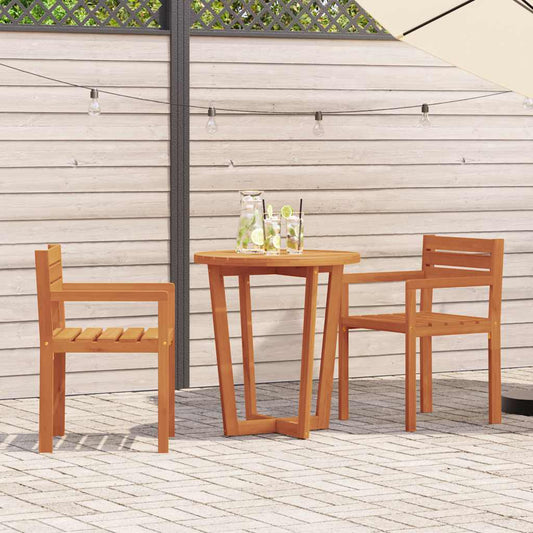 vidaXL Garden Chairs 2 pcs 50x53x80 cm Solid Wood Acacia