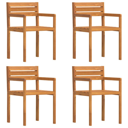 vidaXL Garden Chairs 4 pcs 50x53x80 cm Solid Wood Acacia