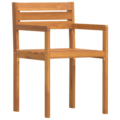 vidaXL Garden Chairs 4 pcs 50x53x80 cm Solid Wood Acacia