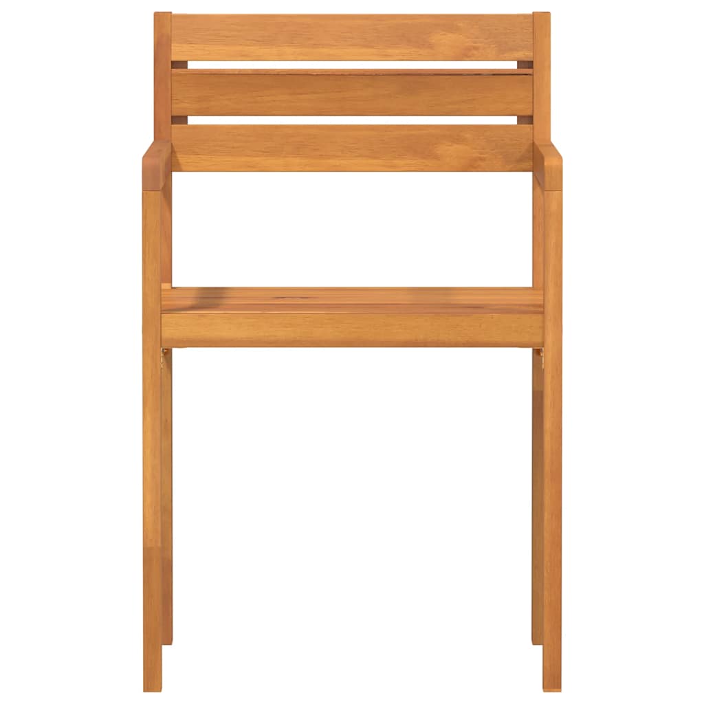 vidaXL Garden Chairs 4 pcs 50x53x80 cm Solid Wood Acacia