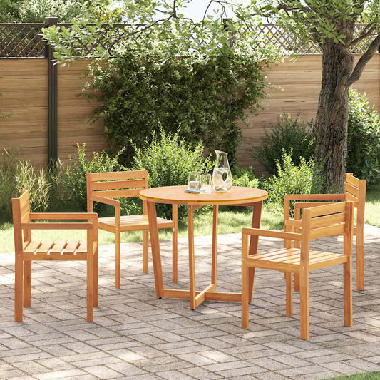 vidaXL Garden Chairs 4 pcs 50x53x80 cm Solid Wood Acacia