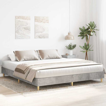 vidaXL Bed Frame | Concrete grey