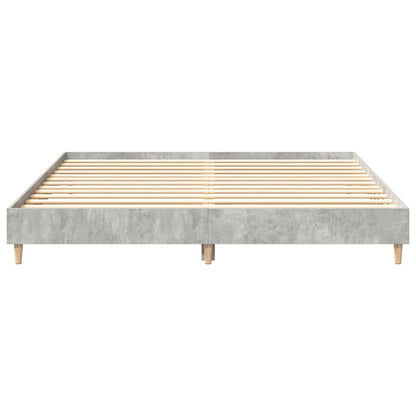 vidaXL Bed Frame | Concrete grey