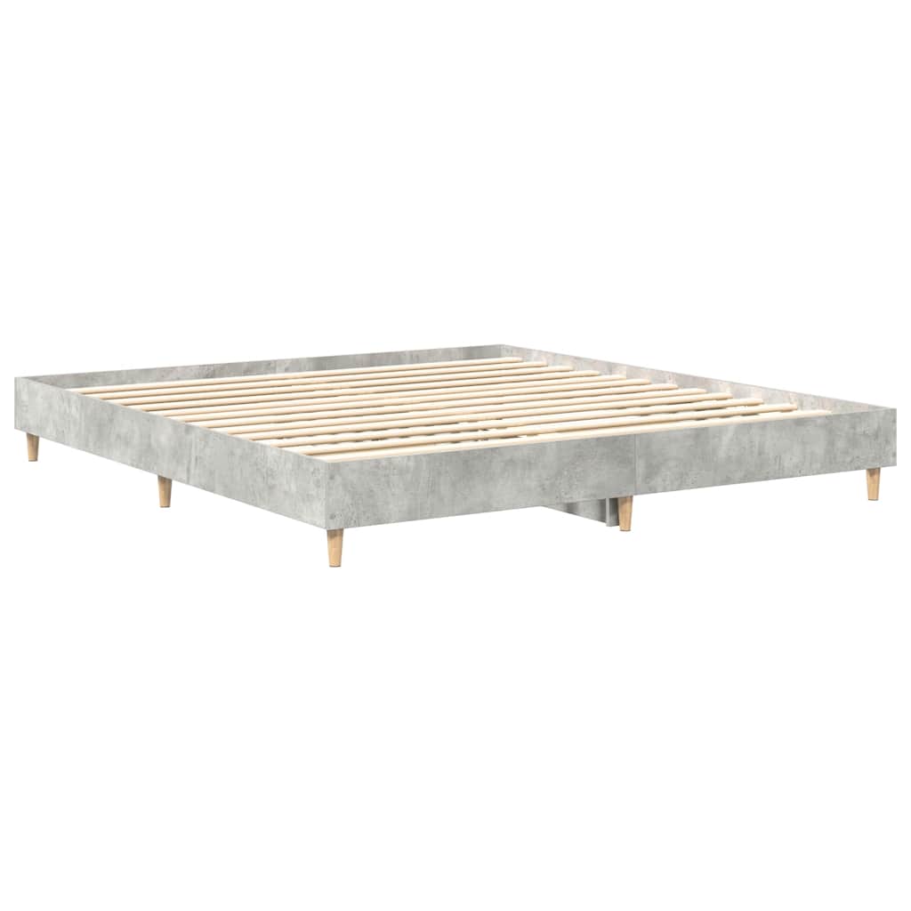vidaXL Bed Frame | Concrete grey