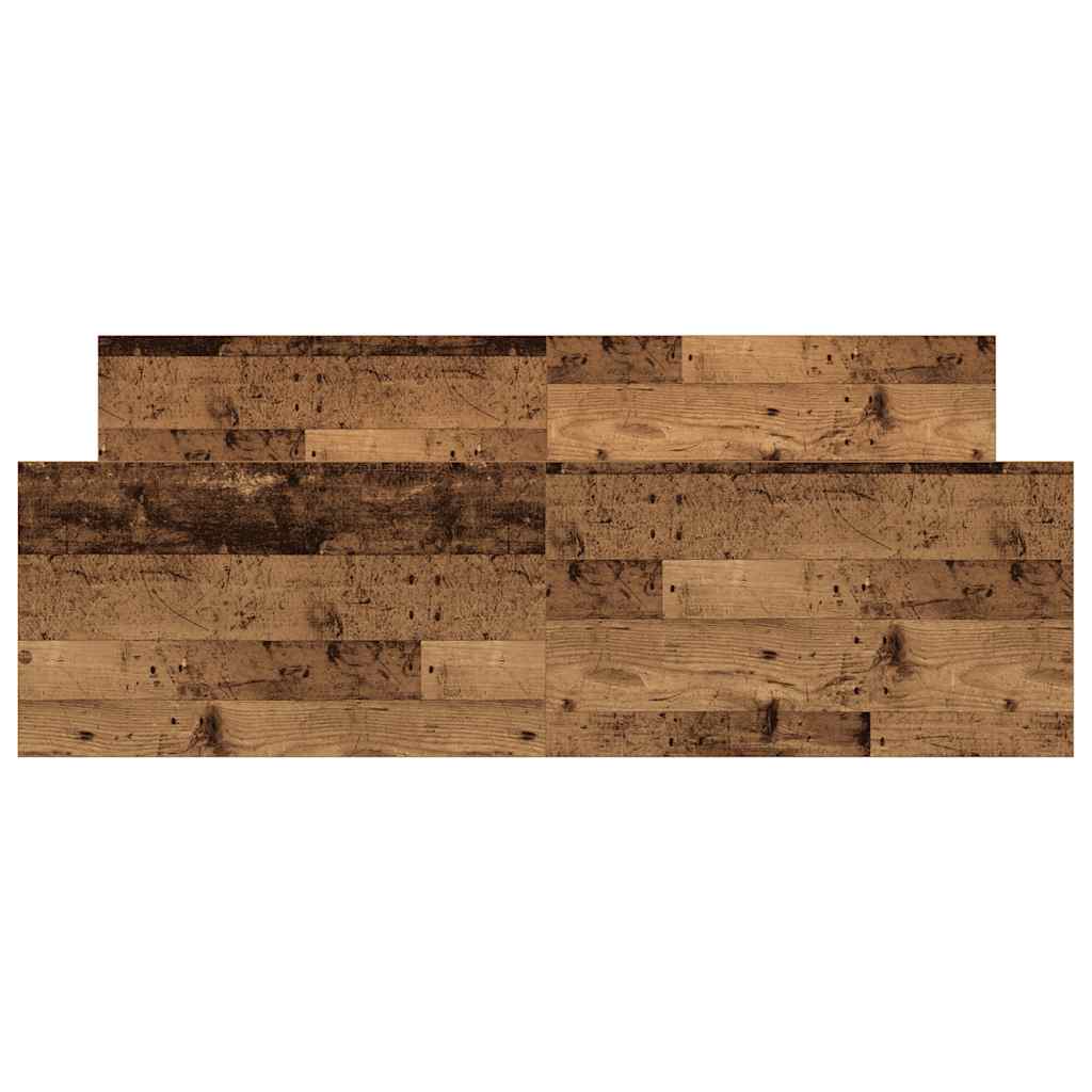 vidaXL Bed Frame without Mattress Old Wood 120x200cm Engineered Wood