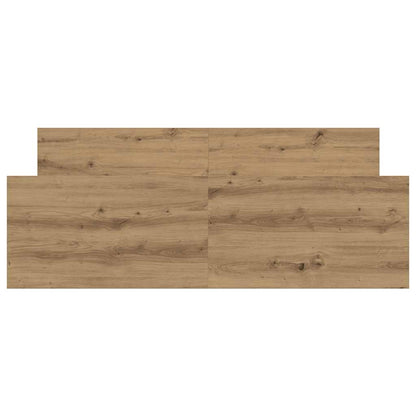 vidaXL Bed Frame without Mattress Artisan Oak 120x200cm Engineered Wood