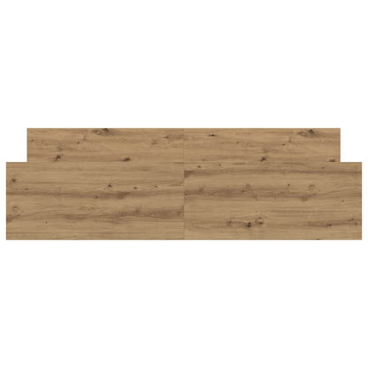vidaXL Bed Frame without Mattress Artisan Oak 160x200cm Engineered Wood