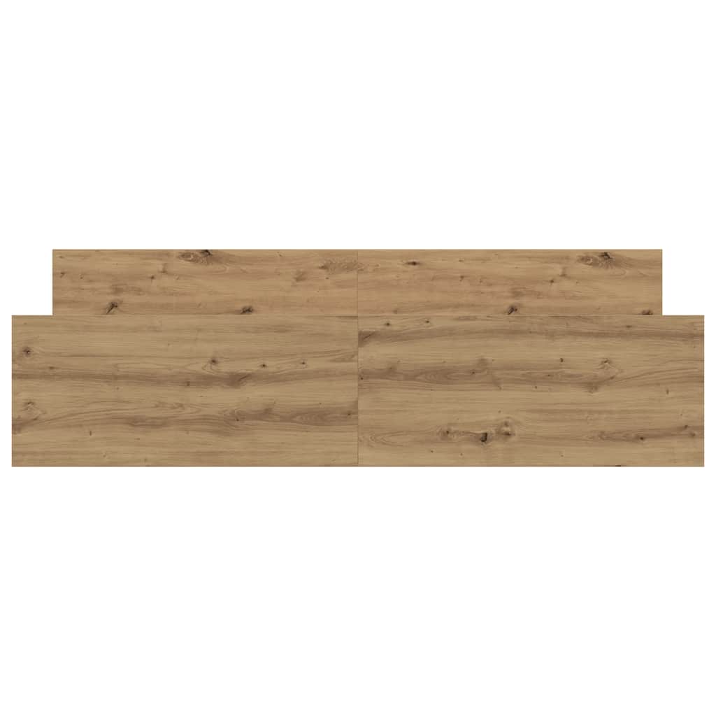 vidaXL Bed Frame without Mattress Artisan Oak 180x200cm Engineered Wood