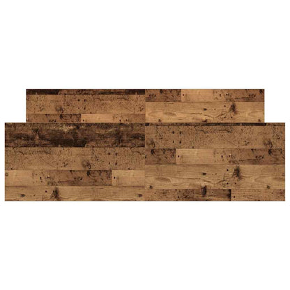 vidaXL Bed Frame without Mattress Old Wood 140x190cm Engineered Wood