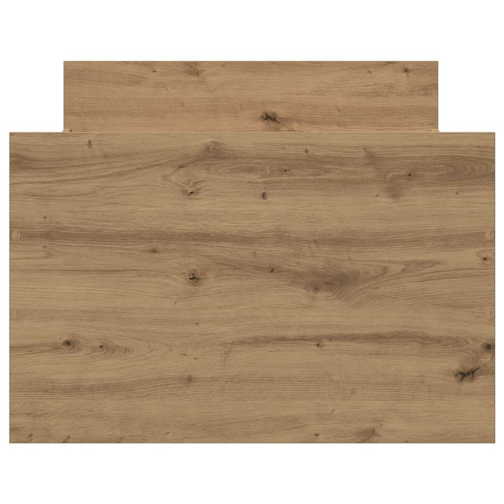 vidaXL Bed Frame | Artisan Oak | Engineered Wood | Single | Bed Frame