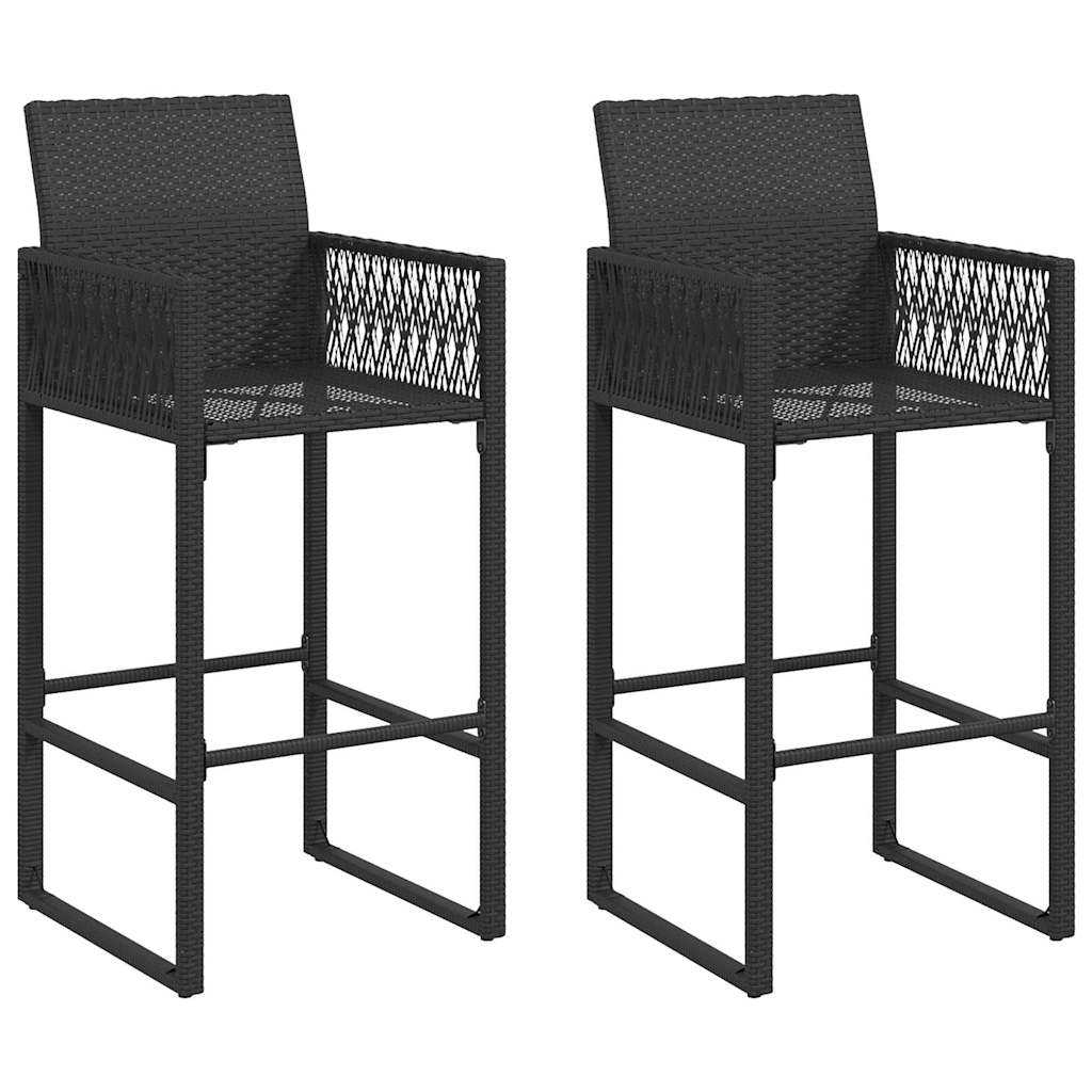 vidaXL Garden Bar Set | Black