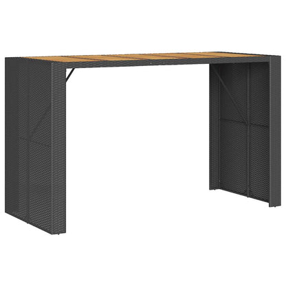 vidaXL Garden Bar Set | Black