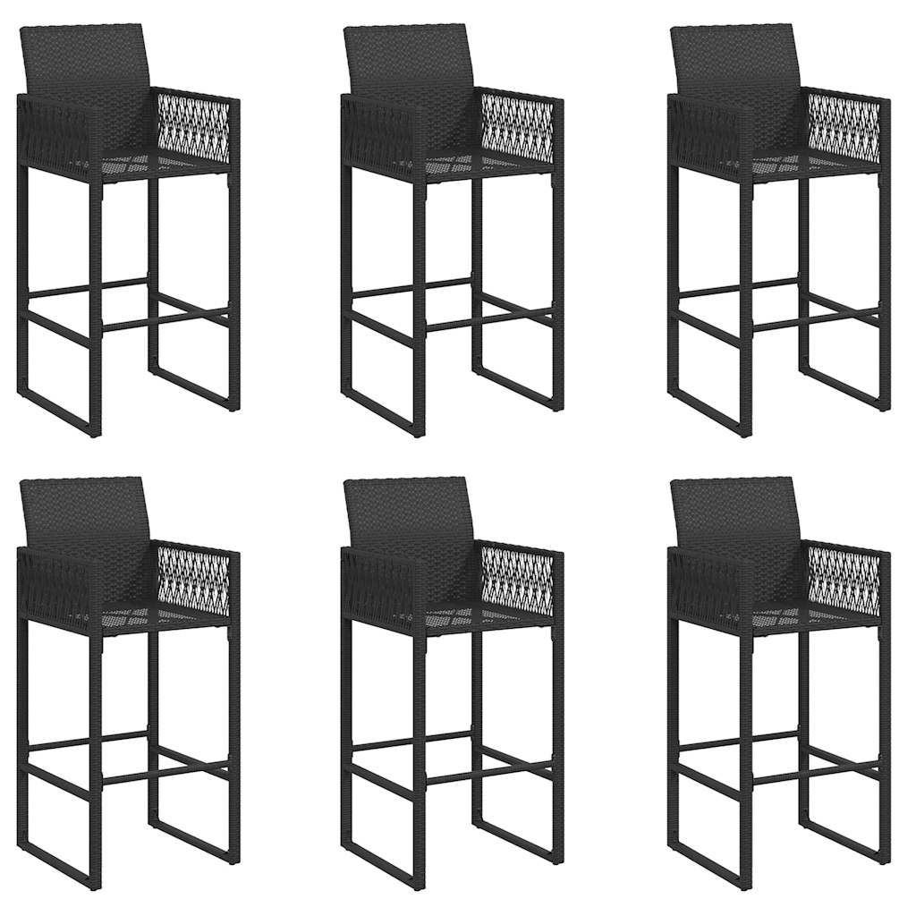vidaXL Garden Bar Set | Black