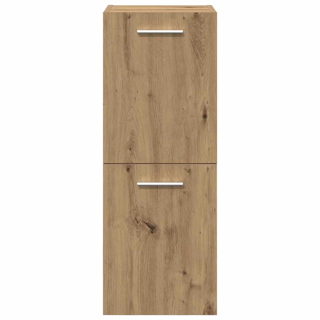 vidaXL 5 Piece Bathroom Furniture Set Artisan Oak Engineered Wood