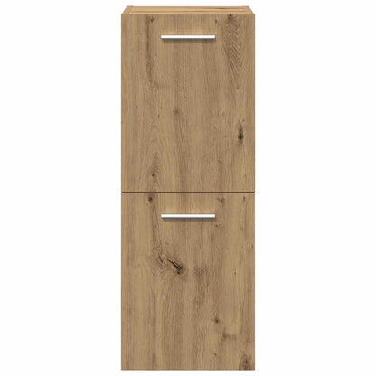 vidaXL 5 Piece Bathroom Furniture Set Artisan Oak Engineered Wood