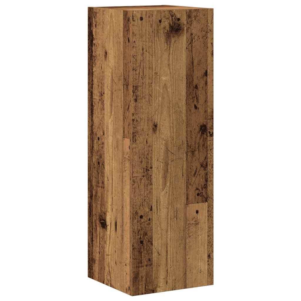vidaXL 4 Piece Wall-mounted TV Cabinet Set Old Wood Engineered Wood