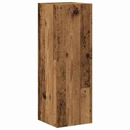 vidaXL 8 Piece Wall-mounted TV Cabinet Set Old Wood Engineered Wood