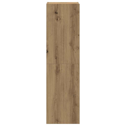 vidaXL Wall Mounted TV cabinets 8 pcs Artisan Oak Engineered Wood