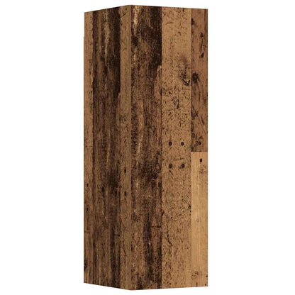 vidaXL Wall Mounted TV cabinets 3 pcs Old Wood Engineered Wood