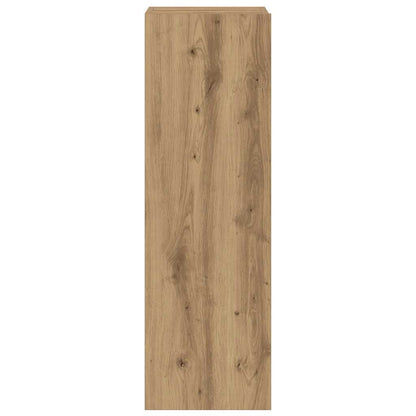 vidaXL Wall Mounted TV cabinets 3 pcs Artisan Oak Engineered Wood