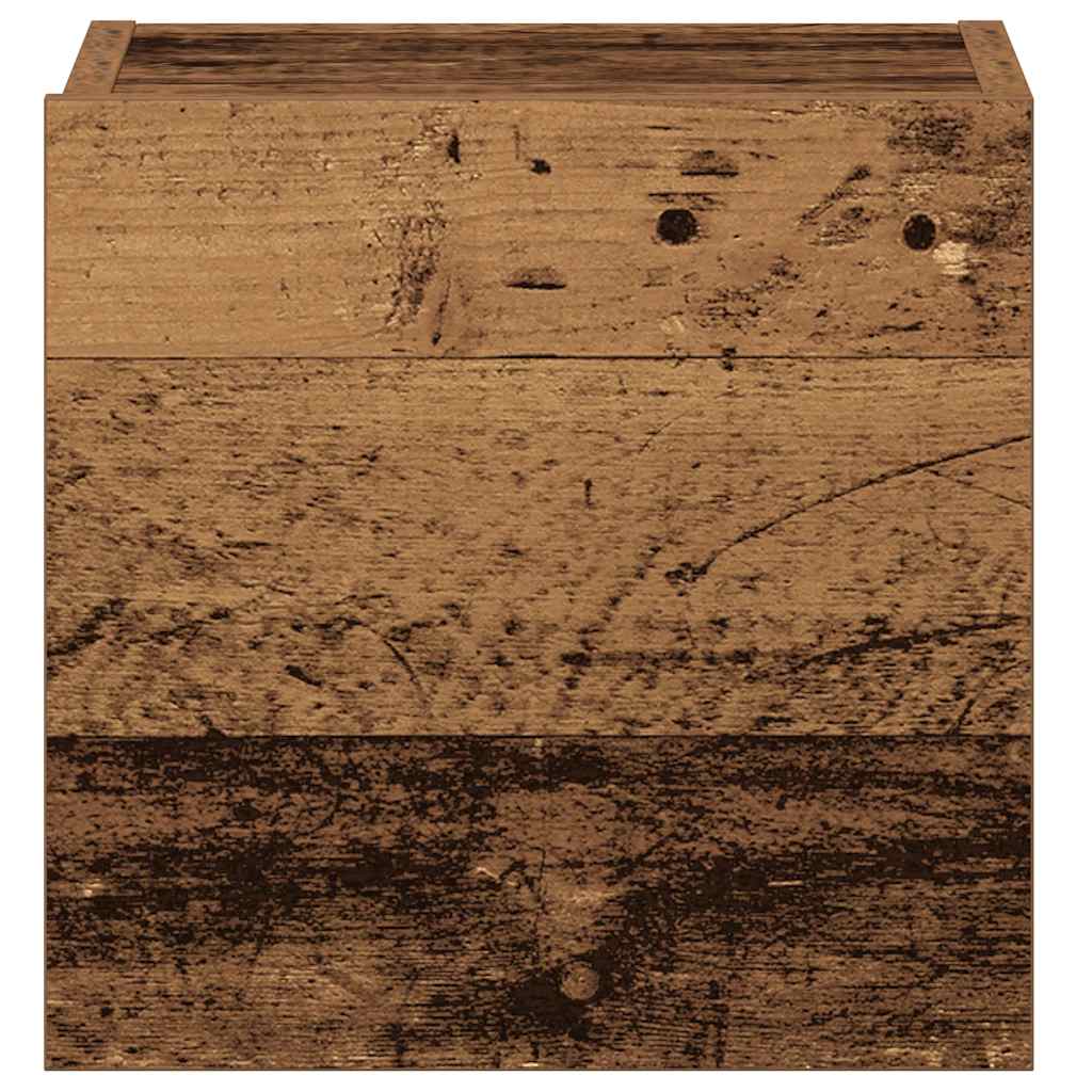 vidaXL Wall Mounted TV cabinets 5 pcs Old Wood Engineered Wood