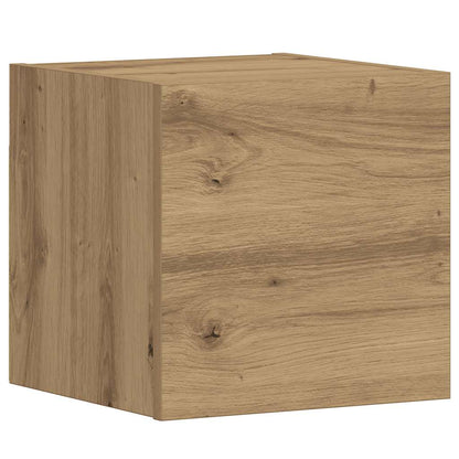vidaXL Wall Mounted TV cabinets 5 pcs Artisan Oak Engineered Wood
