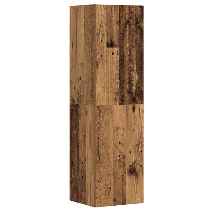 vidaXL Wall Mounted TV cabinets 3 pcs Old Wood Engineered Wood