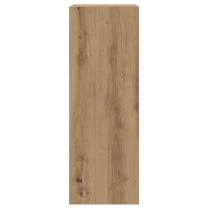 vidaXL Wall Mounted TV cabinets 3 pcs Artisan Oak Engineered Wood