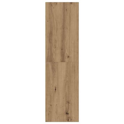 vidaXL Wall Mounted TV cabinets 3 pcs Artisan Oak Engineered Wood