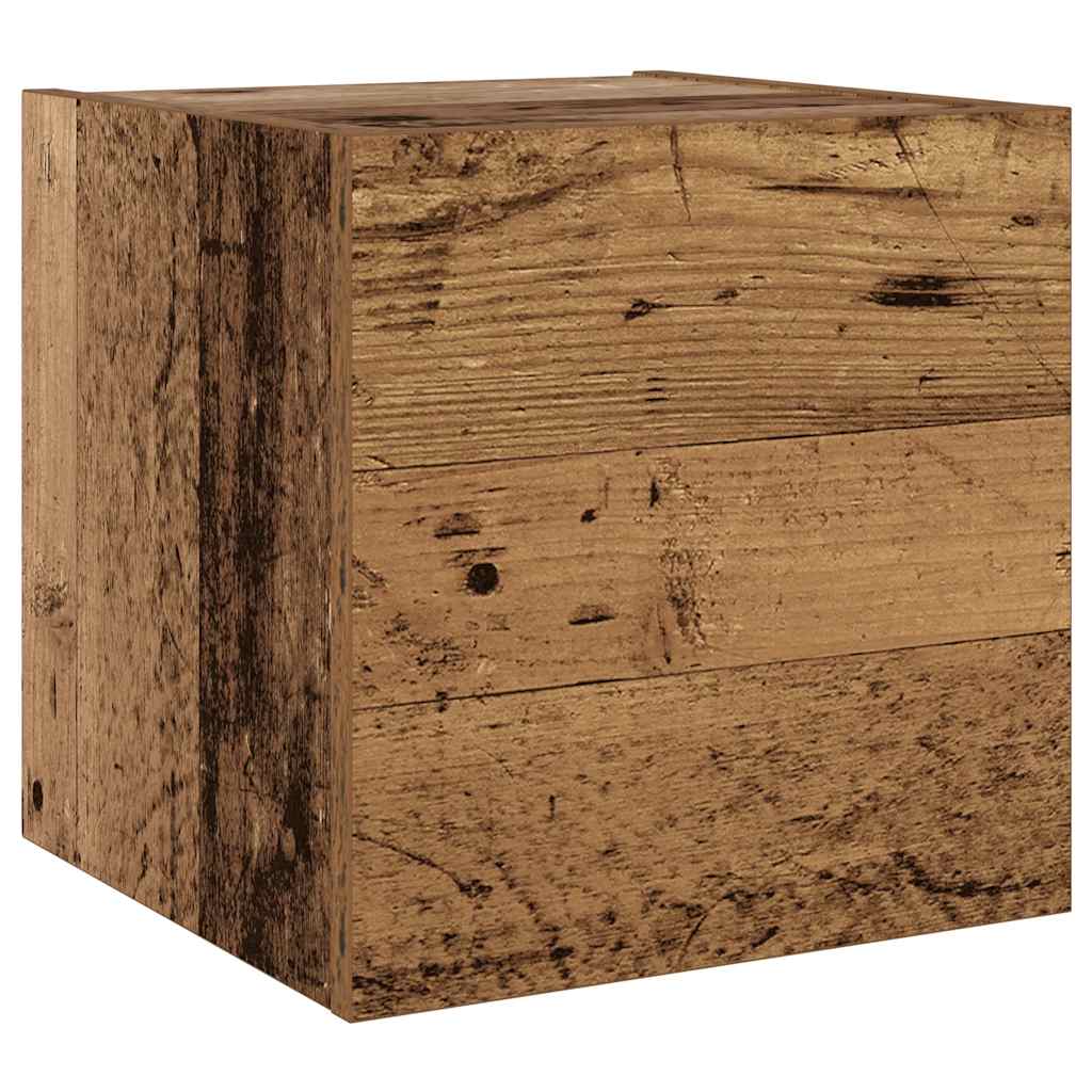 vidaXL Wall Mounted TV cabinets 6 pcs Old Wood Engineered Wood