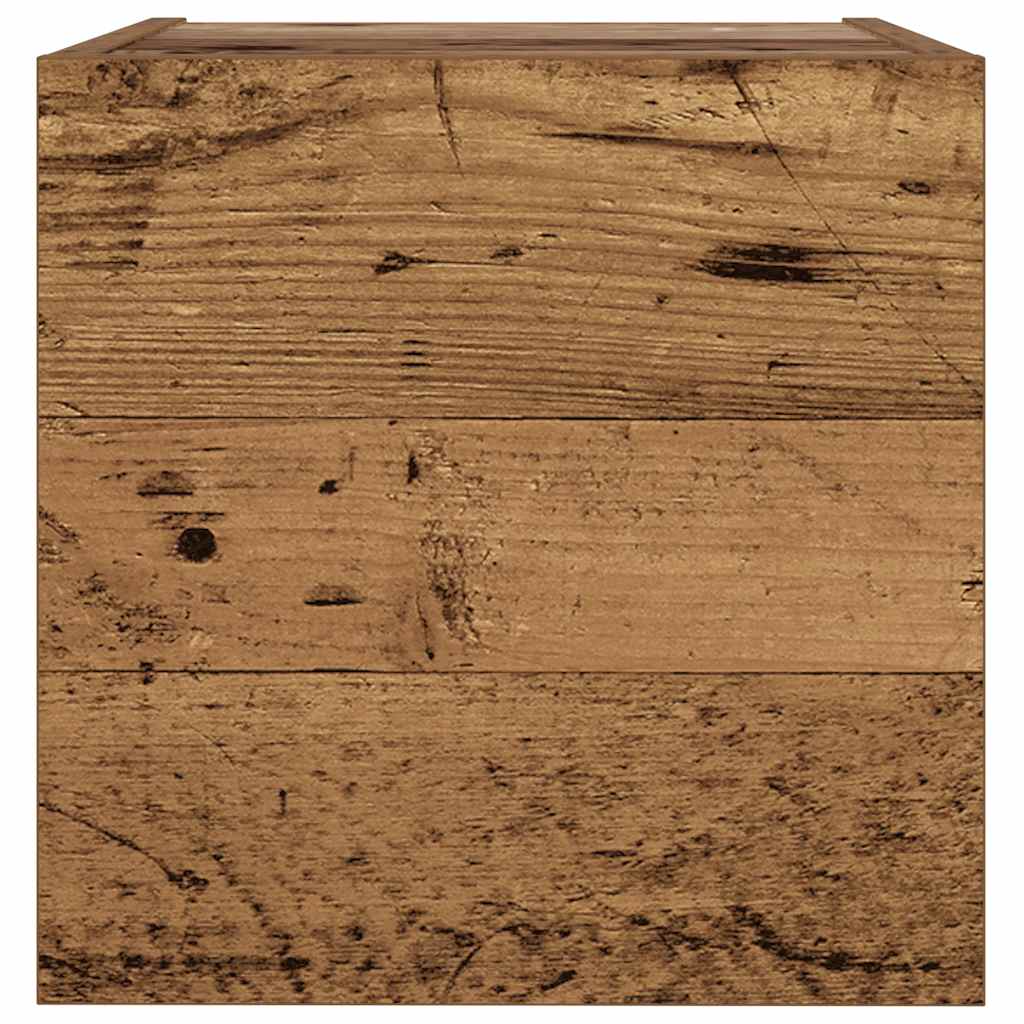 vidaXL Wall Mounted TV cabinets 6 pcs Old Wood Engineered Wood