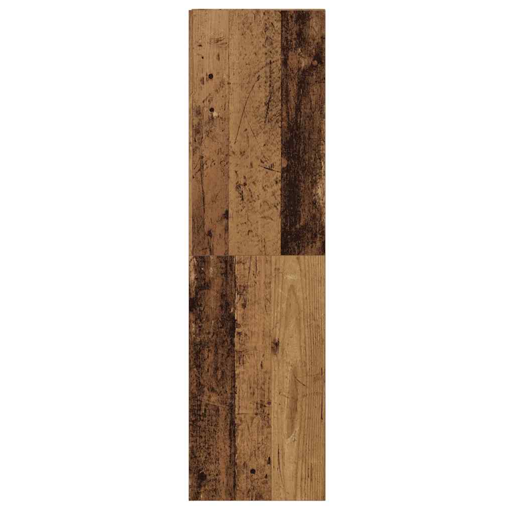 vidaXL Wall Mounted TV cabinets 3 pcs Old Wood Engineered Wood