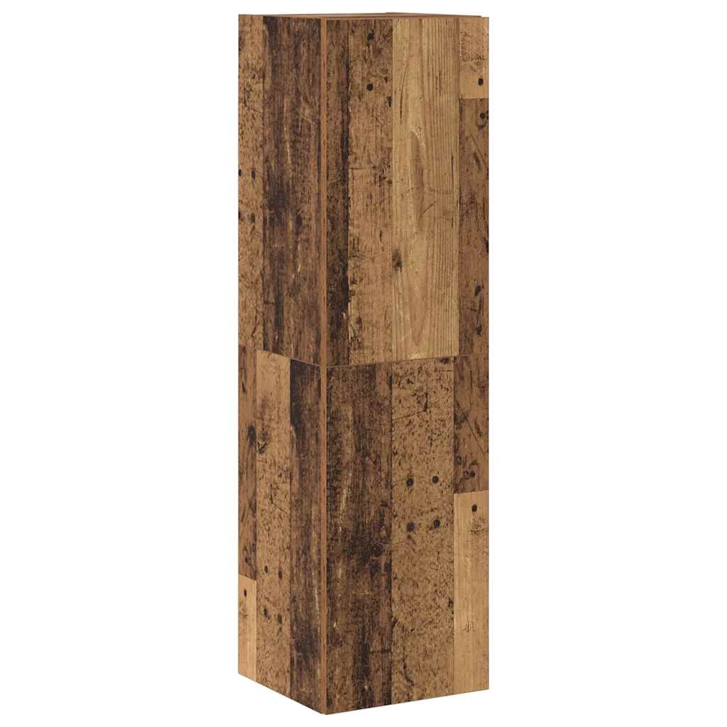 vidaXL Wall Mounted TV cabinets 6 pcs Old Wood Engineered Wood